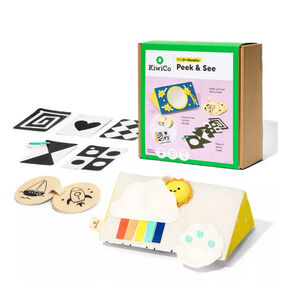 KiwiCo Peek & See Activity Wedge Play Center 0+ - 9pc NWT